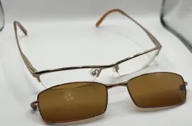 Innovative M/f Technology Rev593 M/f Frames 52 18-140 Coco With Magnetic Sunglasses
