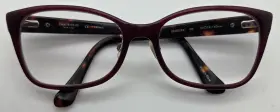 54-18-140 Isaac Mizrahi Im30008a Re Eyeglasses Frames Only Red Tortoise