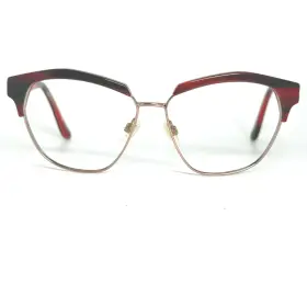 Im30248 Isaac Mizrahi Re Red Gold Cat Eye Eyeglasses Frames 58 13 140mm Womens