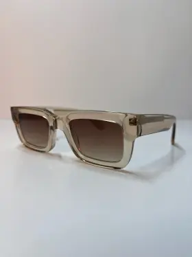 48-24-130 Ivory Ecru-ss23 Chimi Transparent Brown Plastic Rectangle Sunglasses Frame