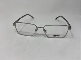 53-16-145 Izod 2098 Eyewear Iz Matte Pewter Silver Carbon Eyeglasses L422