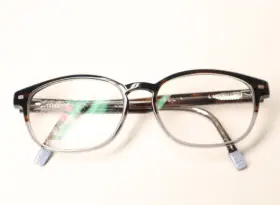 54-17-145 Izod Iz2064 Unisex Eyeglasses Full Rim Brown Horn Fade Frames Only