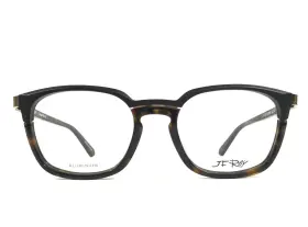 52-20-143 J.f. Rey Jf1392 Eyeglasses Frames 9500 Matte Black Demi Tortoise Gold