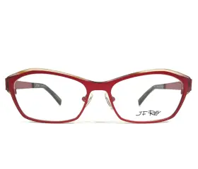53-15-134 J.f. Rey Jf2555 Eyeglasses Frames 3090 Matte Red Brown Tortoise