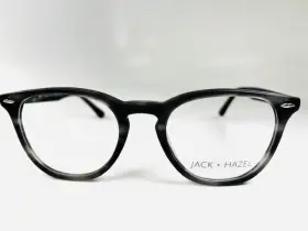 Jack Hazel 876230048538 New Matte Grey Tortoise Roan Eyeglasses 52/20/145 Jack Hazel 876230048538 New Matte Grey Tortoise Roan Eyeglasses 52/20/145