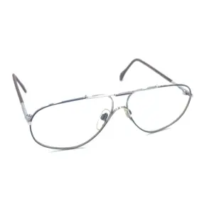 301-422 Jaguar Mod Silver Brown Tortoise Aviator Eyeglasses Frames 62-12 140