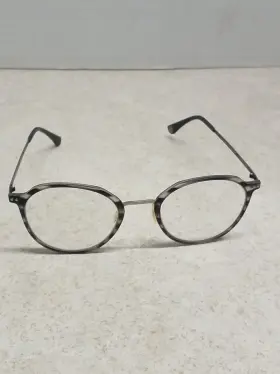 36815 Jaguar Eyewear Mod Striped Black And White Eyeglasses