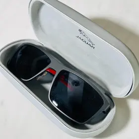 37805 Jaguar Glasses/sunglasses Frames Only Black/red - 6500 With Case 61/16 140
