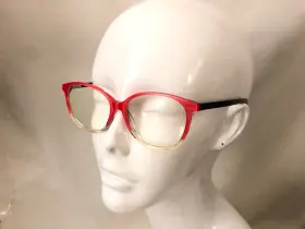 Jld1727 Jean Louis Dumont Eyeglass Frames Red Clear Amc350 135 52 15