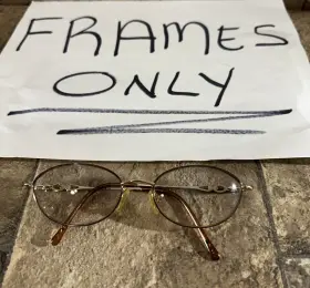 51-17-130-33 Jessica Mcclintock Jmc145 Brown Gold Eyeglasseframe Flex Hinge G21