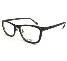 54-18-142 Jf Rey Jf2696 Eyeglasses Frames 4505 Khaki Green Rectangle Full Rim