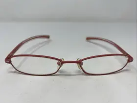 Jill Stuart 164-3 Js 48-16-125 Hot Pink Metal Full Rim Eyeglasses Frame Jh01
