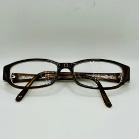 52-16-135 Jill Stuart Js283e-1 Eyeglasses Caramel Oval Full Rim Frames Only