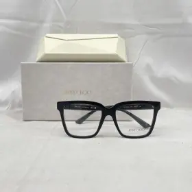 Jc3040u Jimmy Choo 056262499894 Womens Oversize Square Demo Eyeglasses Black