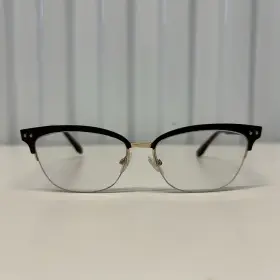 53-15-140 Jimmy Choo 138-lye 138 Eyeglasses Brown Half Rim Cat Eye Frames Glitter Italy