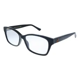 Jimmy Choo 716736223957 New Jc 270 807 Black Plastic Square Eyeglasses 53mm