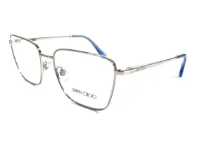 53-17-140 Jimmy Choo Jc2003 Eyeglasses Frames 3014 Silver Butterfly Wire Rim