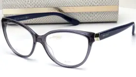 Jc226-pjp Jimmy Choo Jc226 Pjp Blue Cat Eye Womens Eyeglasses 53mm