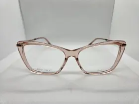 50-18-145 Jimmy Choo Jc297 297 Fw Pink Crystal Gold Cat Eye Made In Italy