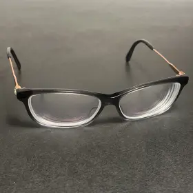 Jc342 Jimmy Choo Womens Eyeglass Frames Only Black No Case