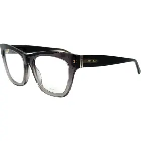 Jc351 Jimmy Choo Womens Plastic Eyeglass Frame 0kb7 Grey 53-18
