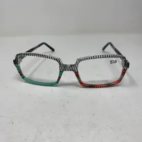 Ja015 Johann Von Goisern Eyewear Art 53-20 Z52 Clear Green Red Eyeglasses Ll25