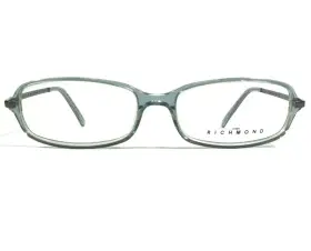 52-16-135 John Richmond Jr02303 Eyeglasses Frames Grey Blue Rectangular Full Rim