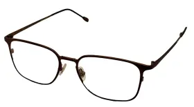 John Varvatos 751286281293 Titanium Metal Mens Eyewear Frame V151 Brown 53mm