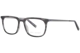 John Varvatos 751286330175 V411 Eyeglasses Frame Mens Grey Full Rim Square Shape 51mm