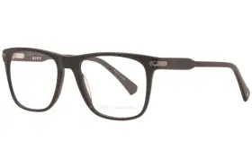 Vjv422 John Varvatos Eyeglasses Mens Black Full Rim Square Optical Frame 54mm