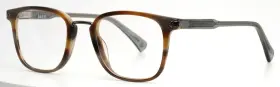 49-23-145 John Varvatos Vjv423 Brown Horn Mens Square Full Rim Eyeglasses B 41