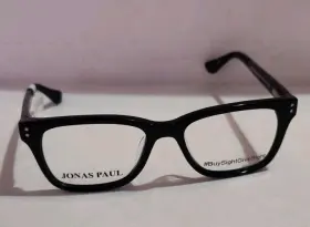 Jonas Paul 857389008093 Edward Elsie Kids Lbk Black Eyeglasses Frames 47 15 130 Nwt