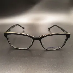 53-15-140 Jonathan Adler Ja316 Black Gold Full Rim Eyeglass Frames Womens