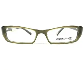 Jones New York 1502-smoke J502 Smoke Eyeglasses Frames Gray Green Cat Eye 53-16-140
