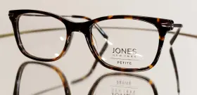 47-16-135 Jones New York Originale J232 Tortoise Eyeglasses Plastic Petite