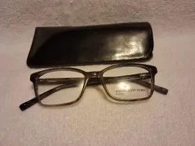 48-16-135 Jones New York J227 Petite Womens Eyeglass Frame Grey Smoke Marble