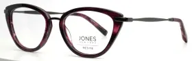 49-16-135 Jones New York J235 Purple Womens Cat Eye Petite Eyeglasses B 37