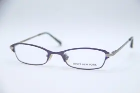 J468 Jones New York Purple Gray Oval Authentic Eyeglasses 50-18