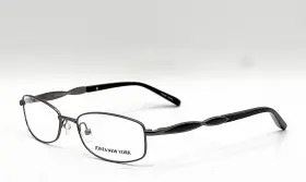 J470 Jones New York Dark Gunmetal Authentic Eyeglasses 52-17 J470 Jones New York Dark Gunmetal Authentic Eyeglasses 52-17