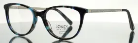 49-16-135 Jones New York Vjop245 Teal Womens Petite Semi Cat Eye Eyeglasses B 38 49-16-135 Jones New York Vjop245 Teal Womens Petite Semi Cat Eye Eyeglasses B 38