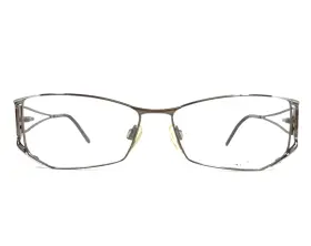 Mod.83009-354 Joop Eyeglasses Frames Gray Rectangular Crystals 54-14-130