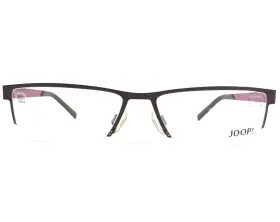 Mod.83124-724 Joop Eyeglasses Frames Brown Purple Rectangular 53-14-130 Mod.83124-724 Joop Eyeglasses Frames Brown Purple Rectangular 53-14-130