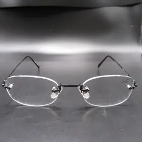 49-21-140 Joseph Abboud Ja14349 Eyeglass Frames Rimless Black Made In Japan