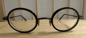 Joseph Marc 44-23-135 Eyeglasses Round Jm4058 Black Nerdy Style Men S Narrow