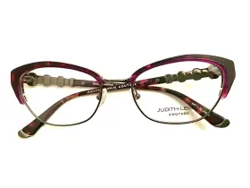 Judith Leiber Ser17823 Lieber Eyeglasses Couture Gravity Amethyst 53-18-140