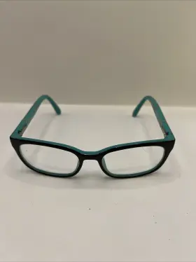 Juicy Couture Im77 Ju904 Eyeglasses Frame Only 47-15-125 Dh4 Black/teal Polish