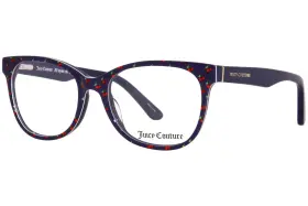 Ju-302 Juicy Couture Gie Eyeglasses Youth Kids Girls Red/blue Full Rim 50mm