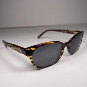 Ju101 Juicy Couture Womens Cat Eye Confetti Brown Oval Eyeglasses 0es5