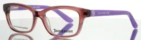 46-15-120 Juicy Couture Ju915 01e5 Purple Girls Kids Rectangle Eyeglasses B 31