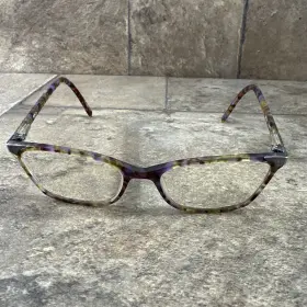 52-16-140-35m Karen Kane Althea Brown Tortoise Eyeglasses Frames Only Flex Hinge
